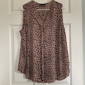 41 Hawthorn Animal Print Shell